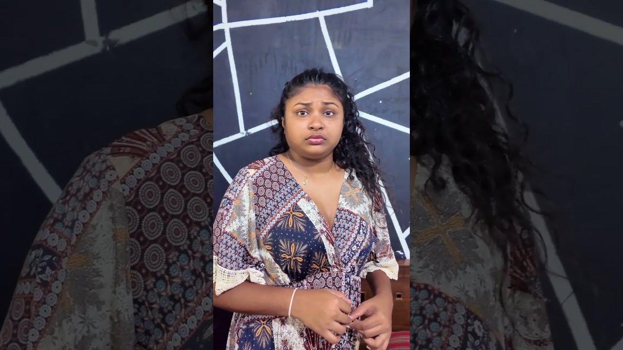 සුනාමියක් ආවත් ගෑණු😁 #chiraandvitha #comedy #funnyclip #sinhalajoke #funny #funnymovie