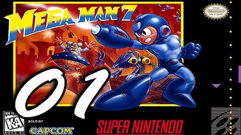 Rockman 7: Shukumei no Taiketsu! SNES Walkthrough Part 1 | Prologue Stage