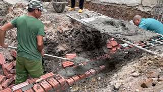 Amazing House Foundation Construction | Strong Concrete Footing Skills