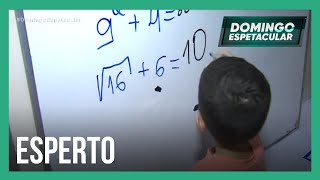 Garoto de 4 anos impressiona por ter habilidade em cálculos matemáticos e idiomas