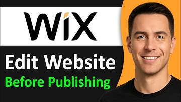 How to Edit Wix Website Before Publishing (Step By Step)