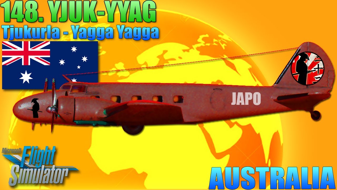 [MSFSvr] (148) - B247D - Vuelta al Mundo - Australia - YJUK-YYAG ...