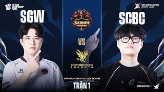 SGW vs SCBC (BO5) | VCS 2026 Mùa Hè - Vòng Playoffs | 11.06.2026