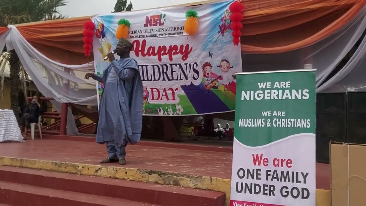 Rev. John Joseph Hayab, the CD  GPF Nigeria, Urges the Children to live in peace with one another