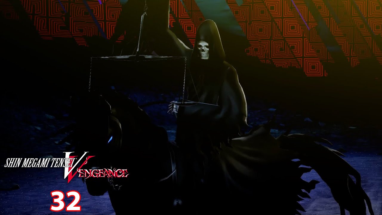 Shin Megami Tensei V: Vengeance, часть 32: Я заполучил менору Чёрного Всадника