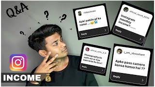 1 DIN ME KITNA PESA MILTA HAI INSTAGRAM SE ? 😱 #Q&A - click ankit