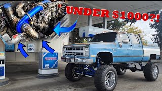 HOMEMADE COMPOUND TURBOS?! Squarebody Duramax Build