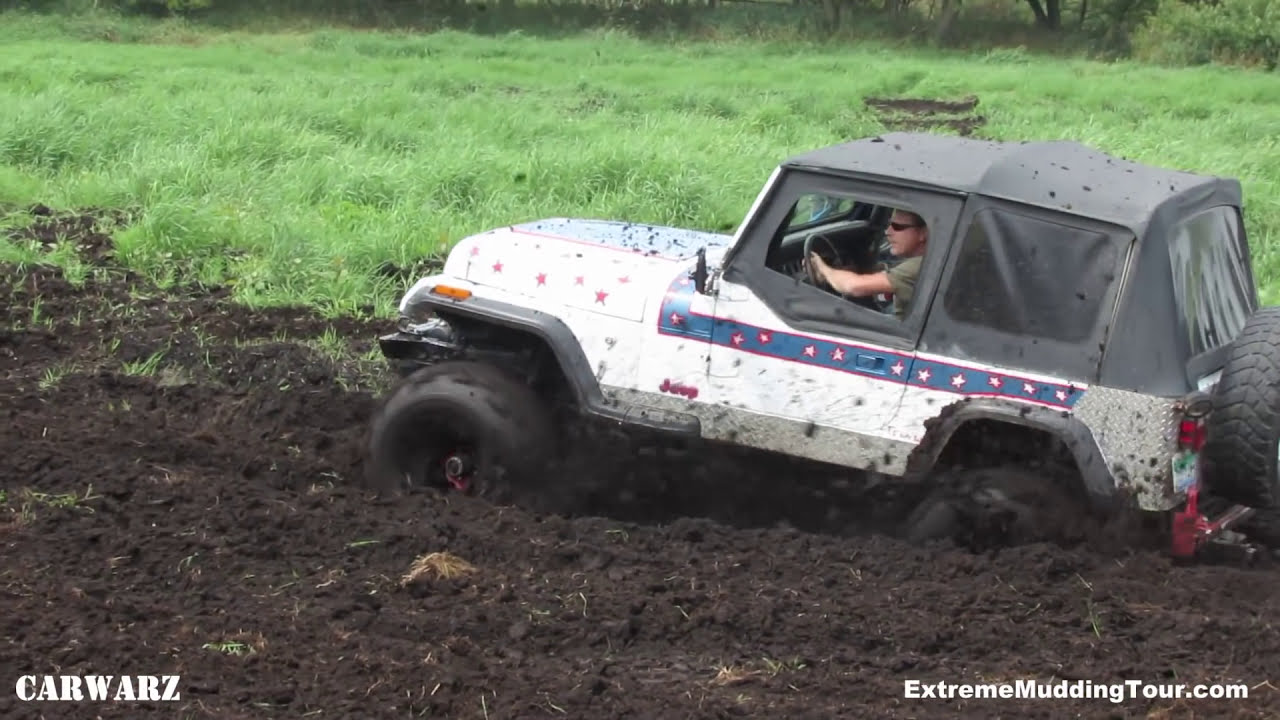 Jeeps Having Fun Mudding At Bliss Road Mud Bog YouTube