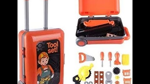 Lovely Deluxe Tool Set Workbench & Trolley Unboxing & Review