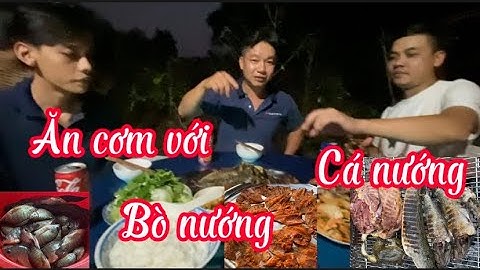 Đi giăng lưới bắt cá quá trời rô phi về ướp phơi khô. Cá lóc cá bống nướng ăn cơm cùng Ba Xị TV