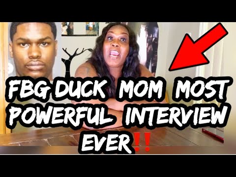 FBG Duck Mom Most Powerful Interview! FBG Duck Oblock Murder Trial