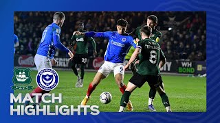 Highlights | Plymouth Argyle 1-0 Pompey