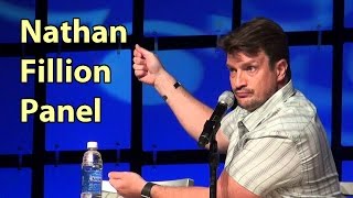 Nathan Fillion Loves Watches HD Comicon 2014 Richard Castle Mal Firefly Phoenix Comicon Panel