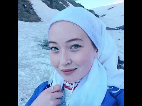 Most Beautiful Asian Turkic Girls with Light Eyes