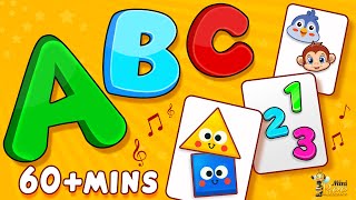 ABC Song, Phonics Song, Animals, Numbers, Colors, and More [New 2024]