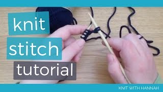 How To Do The Knit Stitch