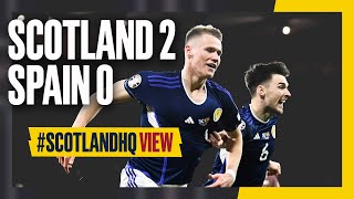 Scotland’s On Fire 🏴󠁧󠁢󠁳󠁣󠁴󠁿 🔥 | Scotland 2-0 Spain | #ScotlandHQ View Highlights