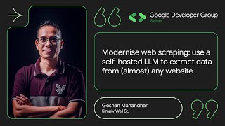 Modernise web scraping: use a self hosted LLM to extract data from almost any website - Geshan