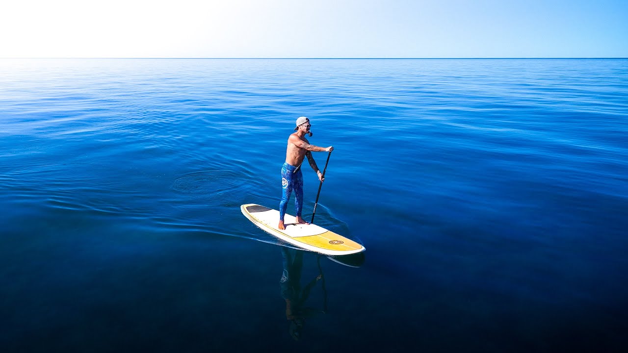 ⁣I Spent 36 Hours On A Paddle Board