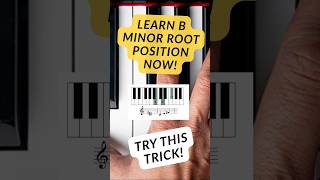 B MINOR CHORD Root Position Trick Revealed 🎵 #shorts