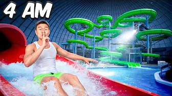 Overnight in the Largest Indoor Water Park