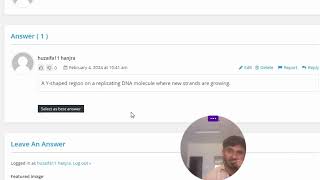 What is replication fork