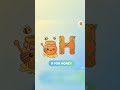 E F G H Alphabet Song | Kids Rhyme with Fruits & Animals | Fun Learning for Children | #shorts