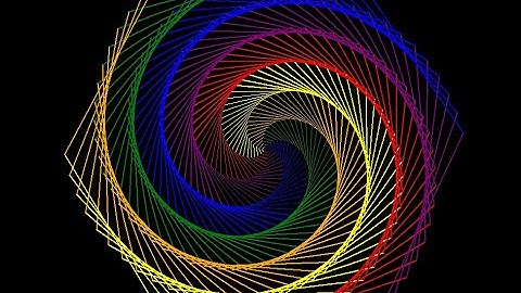 Colorful Spirograph Tutorial -- Python Turtle