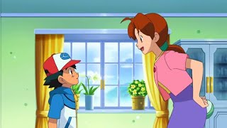 Ash Meets His Mom After Returning From Unova Region Pokemon Bw Last Episode Pokemon Season 16