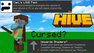 Hive SkyWars|But Im Using Cursed Texture Pack