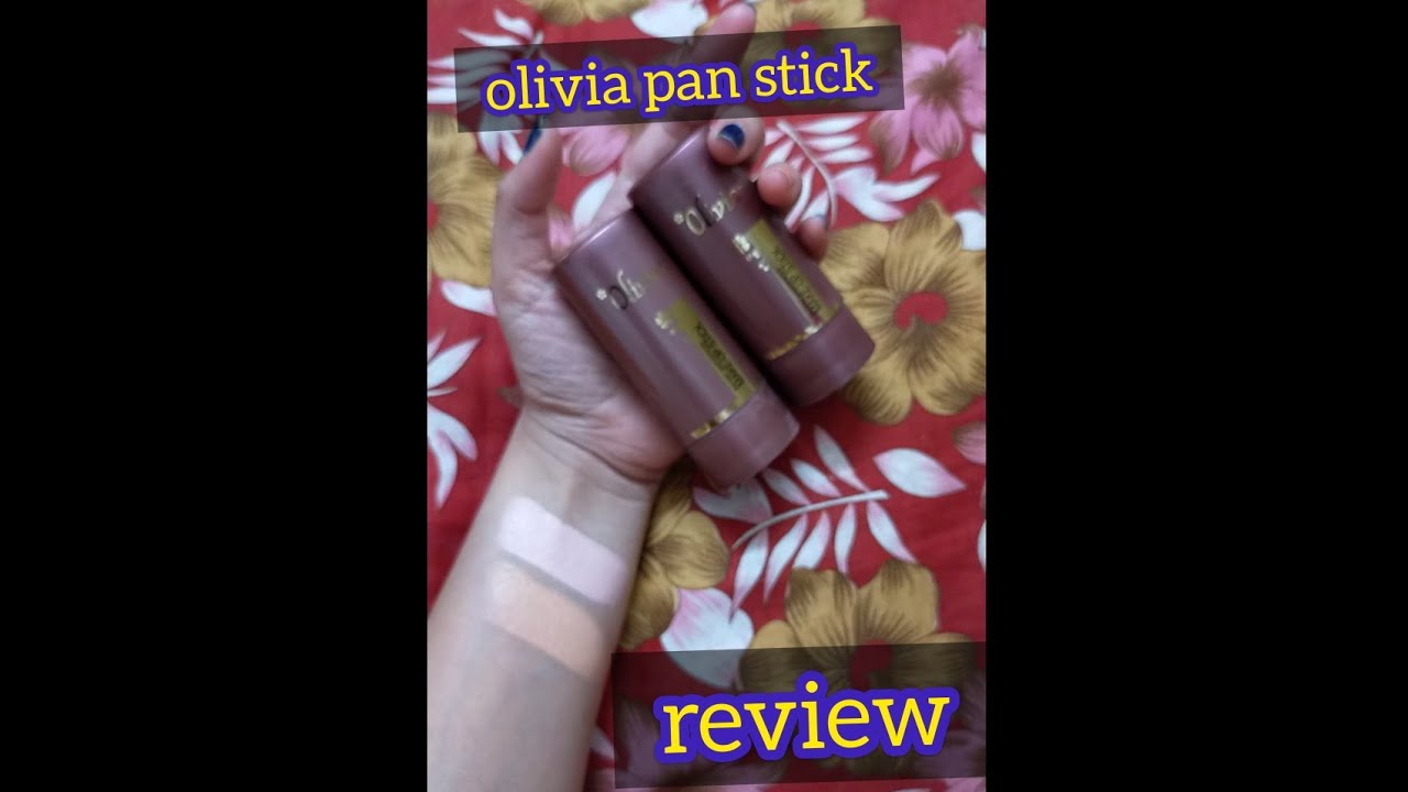 olivia pan stick foundation review