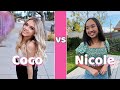 Coco Quinn Vs Nicole Laeno TikTok Dance Battle