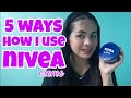 Skin Whitening/5Ways on How i Use Nivea Creme