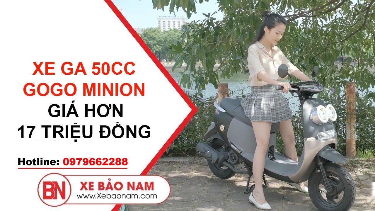 Xe Tay Ga 50cc Gogo Minion 2022 Cao Cấp Chính Hãng