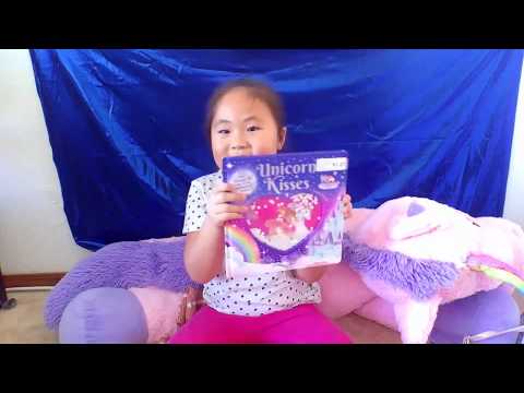 Grace Reads Unicorn Kisses