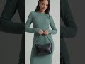 Tokyo Talkies Bodycon Dress 💚 Trendy Knee Length Outfit for Girls!