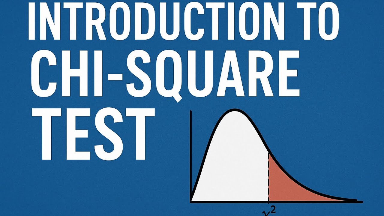 INTRODUCTION TO CHI - SQUARE TEST BEST EXPLAINED - YouTube