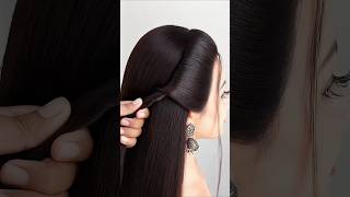very easy ponytail hairstyles for girls #hairstyle #hairstyletutorial #shorts