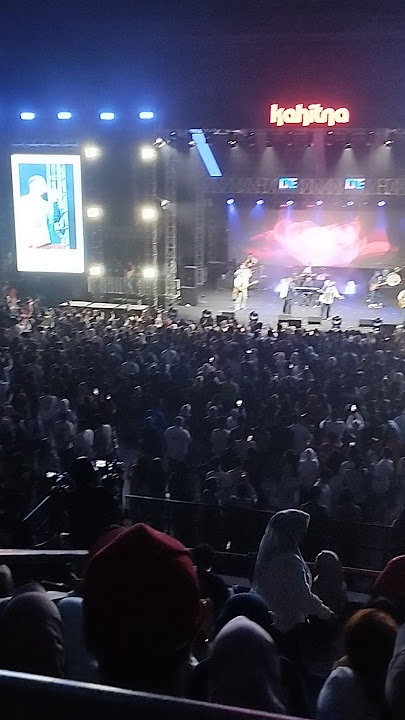 Konser kahitna di Tennis indoor senayan #konsermusikindonesia #kahitna #sman3 #malamminggu