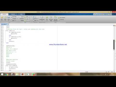 Barcode Reader using image processing in Matlab - Part 21