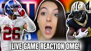 GIANTS WIN IN OVERTIME New York Giants vs New Orleans Saints Giants Fan Reaction NFL Week 4 (2021)