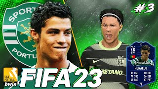 FIFA 23 | КАРЬЕРА ЗА ИГРОКА | РОНАЛДУ ВЫВОДИТ СПОРТИНГ В 1/8 ЛЧ |