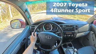 POV Drive (HD 4K)  2007 Toyota 4Runner Sport Edition
