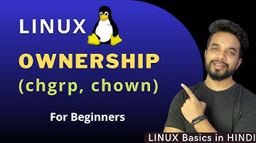 Linux Chown, Chgrp Command in Hindi | Linux File Ownership Command