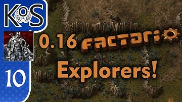 0.16 Factorio Explorers! Ep 10: WIDE RIGHT TURN - Coop with Xterminator, MP Gameplay