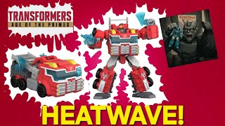 Transformers Age of the Primes Heatwave- GotBot True Review NUMBER 1287