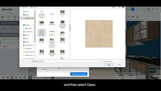 How to add material directly into design