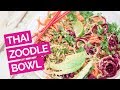 Thai Veggie Zoodle Bowl Recipe