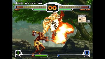 SNK vs. Capcom: SVC Chaos - Ken v Dhalsim