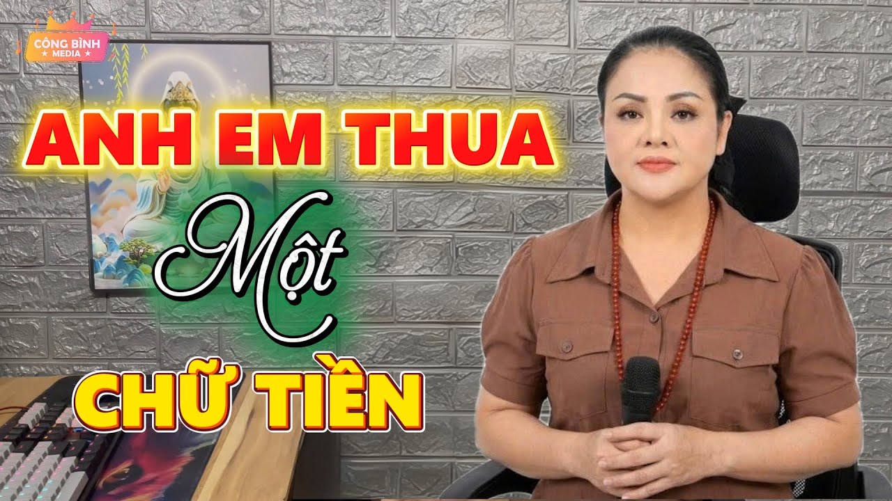Anh Em Thua 1 Chữ Tiền – Ca Khúc Khiến Người Nghe Suy Ngẫm Về Hai Chữ Nghĩa Tình | Thảo My Con Út